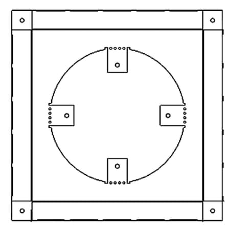 Perspectiva Ceiling Firestop Spacer PE2559743